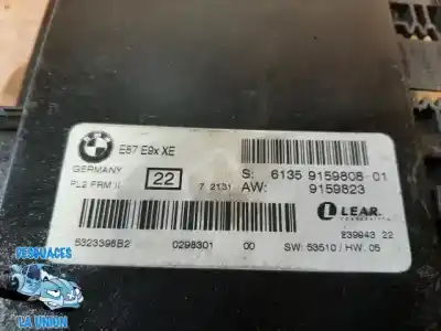 Second-hand car spare part electronic module for bmw serie 1 berlina (e81/e87) 118i oem iam references 6135915980801 9159823 9159808-01