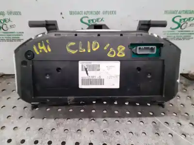 Peça sobressalente para automóvel em segunda mão quadrante por renault clio iii 20 aniversario referências oem iam 8200715181s  