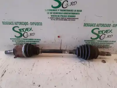 Pezzo di ricambio per auto di seconda mano TRASMISSIONE ANTERIORE SINISTRA per OPEL CORSA D  Riferimenti OEM IAM 13320255  