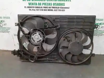 Second-hand car spare part radiator cooling fan for volkswagen polo (9n1) 1.9 sdi oem iam references 6q0121207f  