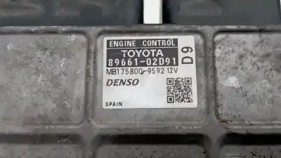 Second-hand car spare part ecu engine control for toyota auris (e18) toyota auris oem iam references 8966102d91  
