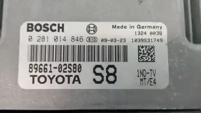 Second-hand car spare part ecu engine control for toyota auris (e18) toyota auris oem iam references 0281014846  