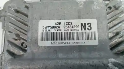 Second-hand car spare part ecu engine control for chevrolet aveo hatchback 1.4 ls oem iam references 25184299  