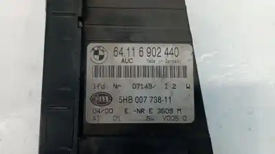 Peça sobressalente para automóvel em segunda mão comando de sofagem (chauffage / ar condicionado) por bmw 3 (e46) 320 d referências oem iam 64116902440  