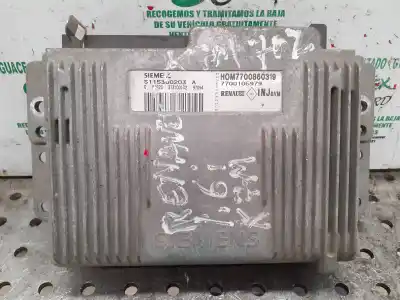 Pièce détachée automobile d'occasion CALCULATEUR MOTEUR ECU pour RENAULT MEGANE I CABRIOLET (EA0)  Références OEM IAM 7700860319  