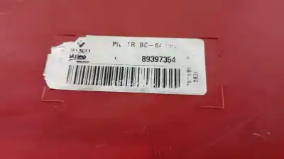 Second-hand car spare part left tailgate light for renault megane i scenic ja renault oem iam references 89397354  
