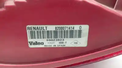 Автозапчасти б/у правый задний фонарь за renault clio ii fase ii (b/cb0) clio ссылки oem iam 8200071414  