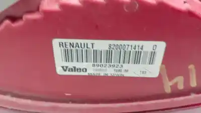 Second-hand car spare part right tailgate light for renault clio ii fase ii (b/cb0) clio oem iam references 8200071414  
