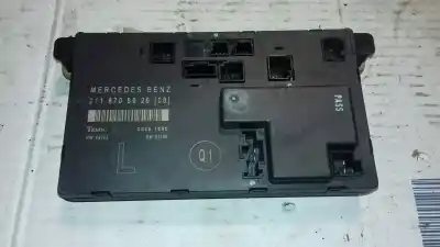 Pièce détachée automobile d'occasion module électronique pour mercedes-benz clase e (w211) berlina e 220 cdi (211.008) références oem iam 2118706926
