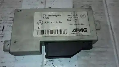 Pièce détachée automobile d'occasion module électronique pour mercedes-benz clase e (w211) berlina e 220 cdi (211.008) références oem iam a2118708126