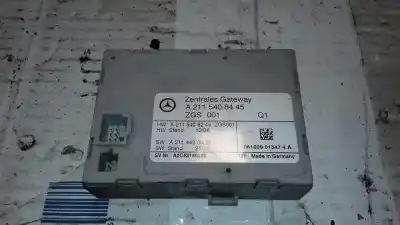 Pièce détachée automobile d'occasion module verrouillage central des portes pour mercedes-benz clase e (w211) berlina e 220 cdi (211.008) références oem iam a2115408445