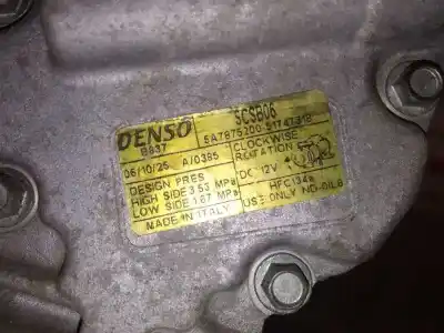 Second-hand car spare part air conditioning compressor for ford ka (ccu) titanium oem iam references scsb06  