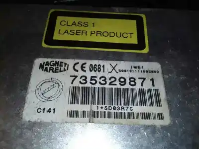 Pezzo di ricambio per auto di seconda mano impianto audio / radio cd per alfa romeo alfa 147 (190) 1.6 t.spark eco distinctive riferimenti oem iam 735329871  