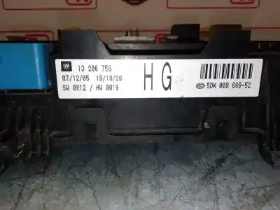 Second-hand car spare part fuse box unit for opel zafira b energy oem iam references 13206759  