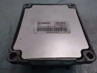 Second-hand car spare part ecu engine control for opel corsa c 1.7 16v dti cat (y 17 dt / lr6) oem iam references 12214079  8973003261