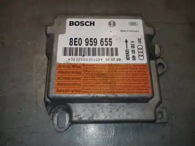 Peça sobressalente para automóvel em segunda mão centralina de airbag por audi a4 berlina (8e) 1.9 tdi referências oem iam 8e0959655
