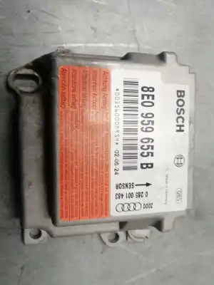 Peça sobressalente para automóvel em segunda mão centralina de airbag por audi a4 berlina (8e) 1.9 tdi referências oem iam 8e0959655b