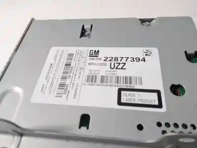 Автозапчастина б/у аудіо система / радіо cd для opel astra j lim. cosmo посилання на oem iam 22877394  