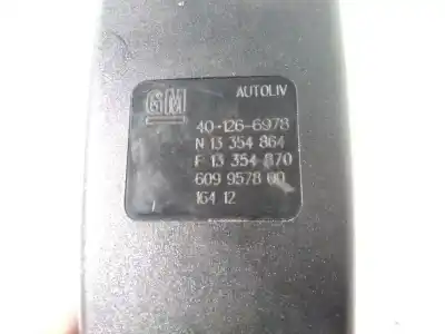 Автозапчасти б/у крюк для пояса за opel astra j lim. cosmo ссылки oem iam 13354864  