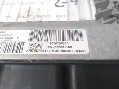 Автозапчастина б/у ебу контролер двигуна для citroen c4 lim. business посилання на oem iam 9676760880   Автозапчастина б/у ебу контролер двигуна для citroen c4 lim. business посилання на oem iam 9676760880