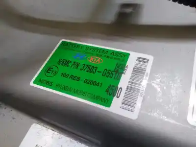 Pièce détachée automobile d'occasion batterie pour kia niro concept références oem iam 37503g5510  37503g5510