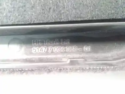 Peça sobressalente para automóvel em segunda mão moldagem por bmw x5 (e53) 3.0d referências oem iam 5147703436601  