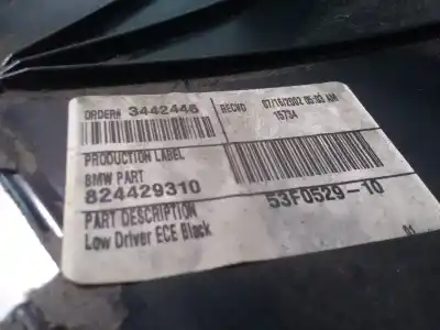 Peça sobressalente para automóvel em segunda mão molduras frontais por bmw x5 (e53) 3.0d referências oem iam 824429310  