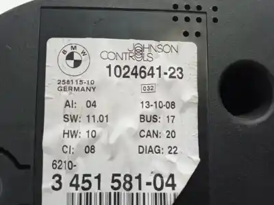 Peça sobressalente para automóvel em segunda mão quadrante por bmw x3 (e83) xdrive 20d edition exclusive referências oem iam 102464123  