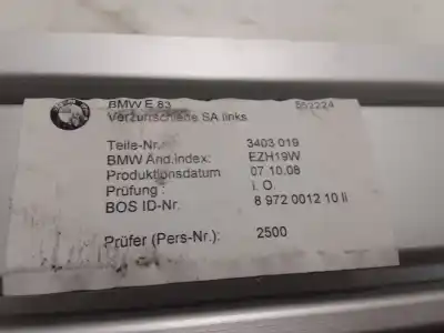 Second-hand car spare part medium for bmw x3 (e83) xdrive 20d edition exclusive oem iam references 3403019  