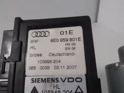 Автозапчасти б/у мотор заднего левого стекла за audi a4 avant (8e) 1.9 tdi ссылки oem iam 8e0959801e  