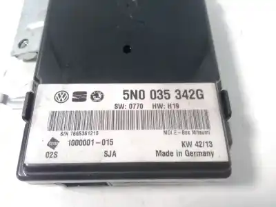 Second-hand car spare part electronic module for skoda rapid elegance oem iam references 5n0035342g  