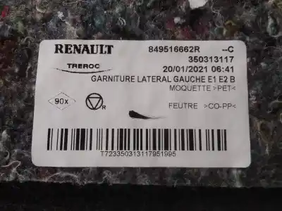 Автозапчастина б/у молдинг для dacia sandero stepway посилання на oem iam 849516662r  