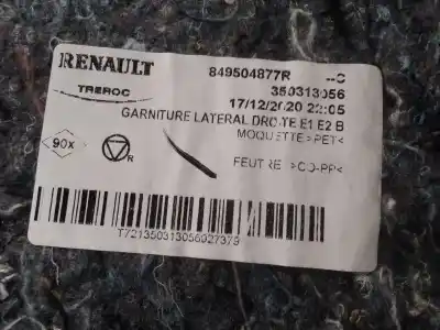 Автозапчастина б/у молдинг для dacia sandero stepway посилання на oem iam 849504877r  