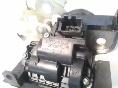 Second-hand car spare part trunk lock for skoda rapid elegance oem iam references 5e0827505  