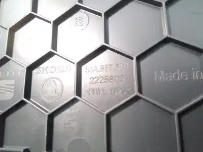 Second-hand car spare part decorative moulding for skoda rapid elegance oem iam references 5ja857504  