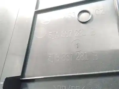 Peça sobressalente para automóvel em segunda mão moldagem por skoda rapid elegance referências oem iam 5ja867281b  