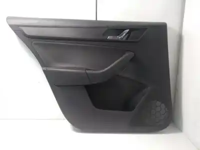 Second-hand car spare part left rear door trim for skoda rapid elegance oem iam references 5jj867023c