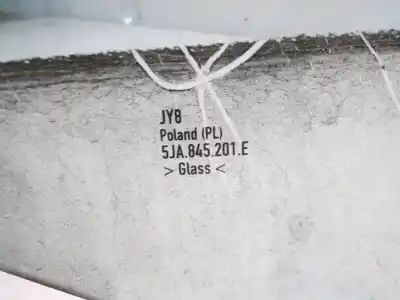 Peça sobressalente para automóvel em segunda mão vidro dianteiro esquerdo por skoda rapid elegance referências oem iam 5ja845201e  