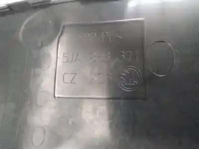 Peça sobressalente para automóvel em segunda mão moldagem por skoda rapid elegance referências oem iam 5ja853371  