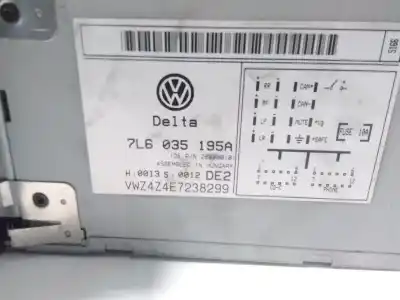 Gebrauchtes Autoersatzteil audiosystem / radio-cd zum volkswagen touareg (7la, 7l6, 7l7) 2.5 r5 tdi oem-iam-referenzen 7l6035195a  