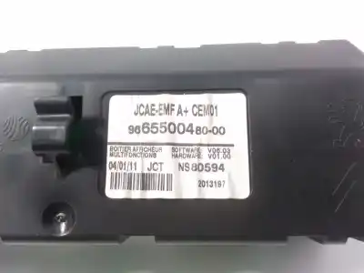 Автозапчастина б/у багатофункційний дисплей для citroen c4 lim. business посилання на oem iam 966550048000   Автозапчастина б/у багатофункційний дисплей для citroen c4 lim. business посилання на oem iam 966550048000