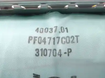 Pièce détachée automobile d'occasion airbag avant droit pour toyota avensis berlina (t25) 2.0 sol sedán références oem iam pf04717c02t  