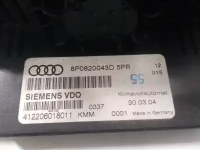 Автозапчасти б/у климат-контроль за audi a3 (8p) 2.0 tdi ambiente ссылки oem iam 8p0820043d  