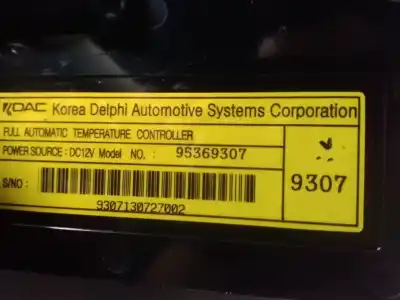 Peça sobressalente para automóvel em segunda mão comando de sofagem (chauffage / ar condicionado) por opel antara cosmo 4x4 referências oem iam 95369307  