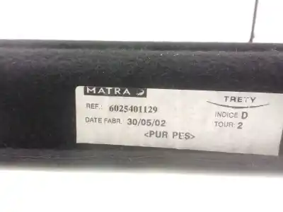 Peça sobressalente para automóvel em segunda mão moldagem por renault avantime dynamique referências oem iam 6025401129  