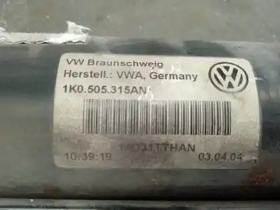 Автозапчастина б/у задня вісь для audi a3 (8p) 2.0 tdi ambiente посилання на oem iam 1k0505315an  