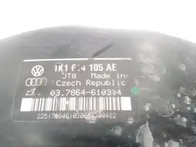 Автозапчастина б/у гальмівний серво для audi a3 (8p) 2.0 tdi ambiente посилання на oem iam 1k1614105ae  