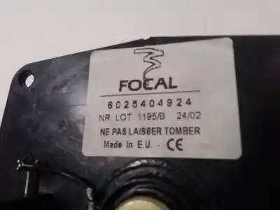 Tweedehands auto-onderdeel luidspreker voor renault avantime dynamique oem iam-referenties 6025404924  