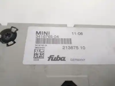 Second-hand car spare part electronic module for mini mini (r56) cooper oem iam references 341676504  