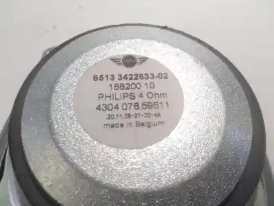 Second-hand car spare part speaker for mini mini (r56) cooper oem iam references 6513342263302  